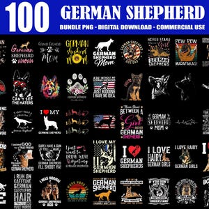 100 Designs German Shepherd Bundle Png, Pet Lover Gift, Cute German Shepherd Png, Funny German Shepherd Png, Quirky Dog Breed,Commercial Use