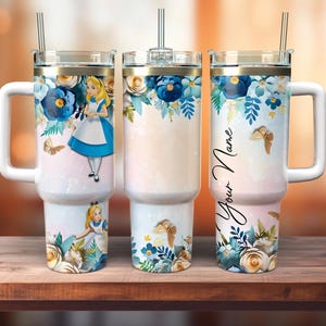 Custom Princess Characters 40oz Tumbler Wrap Png, Cartoon 2 pieces 40oz Wrap Png, Cartoon Movies 40oz Tumbler Png, Sublimation Design