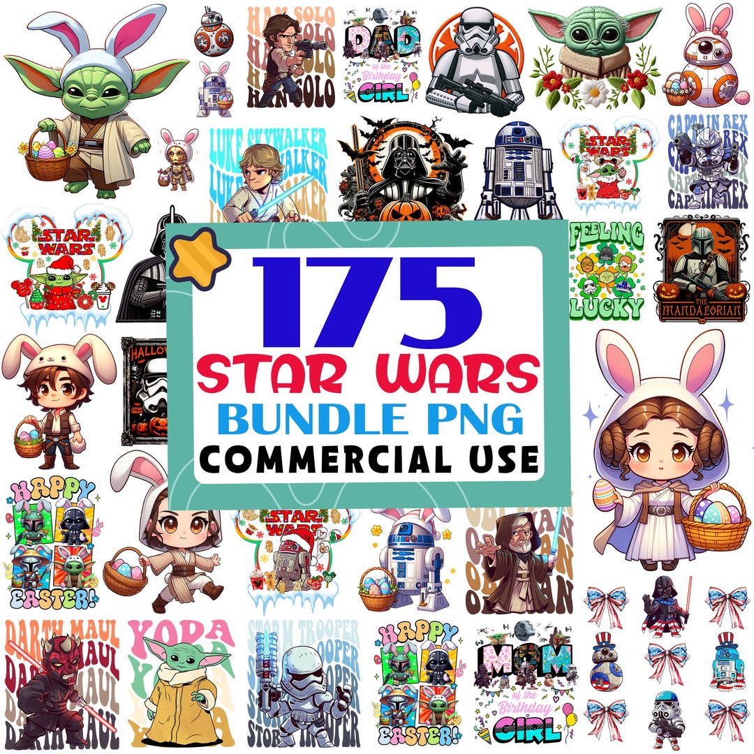 175 Files Space Wars Bundle Png, Movie Characters Png, Movie Png ...