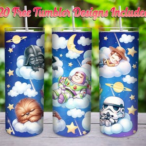 Stripfiguren 20oz magere beker png, cartoon Sweet Dream wrap png, slaperige cartoon wrap png, schattige slapende cartoon beker png