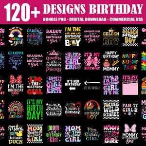 120種類以上のデザイン 誕生日バンドルPng、ハッピーバースデーPng、誕生日の言葉Png、誕生日の名言Png、誕生日の女の子、誕生日のお父さん、商用利用可