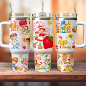 Cartoon Characters 40oz Tumbler Wrap Png, Cartoon 2 pieces 40oz Wrap Png, Cartoon Movies 40oz Tumbler Png, Sublimation Designs