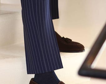 Nouvelles chaussures en cuir mocassins bruns faits main à la mode pour hommes, chaussures uniques classiques pour hommes