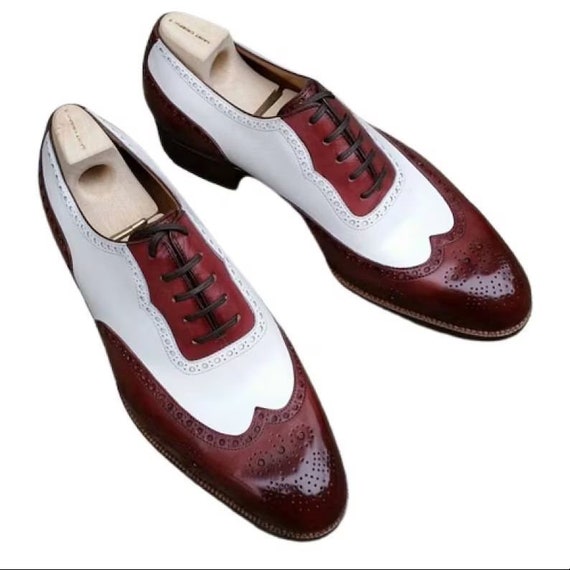 men's red and white dress shoes Mens Red and White Dress Shoes | Derby Elegance