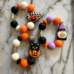 Halloween cup charm, Halloween cup handle charm