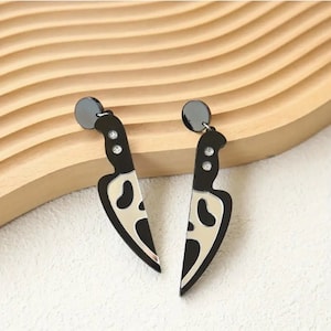 Ghost face Earrings