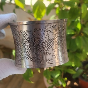 Handschellen Offene Manschette Carving Arbeit Oxidiert Versilbert Verstellbare Handgemachte Manschette Vintage Armband 925 Sterling Silber Überzogene Geburtstags Geschenke