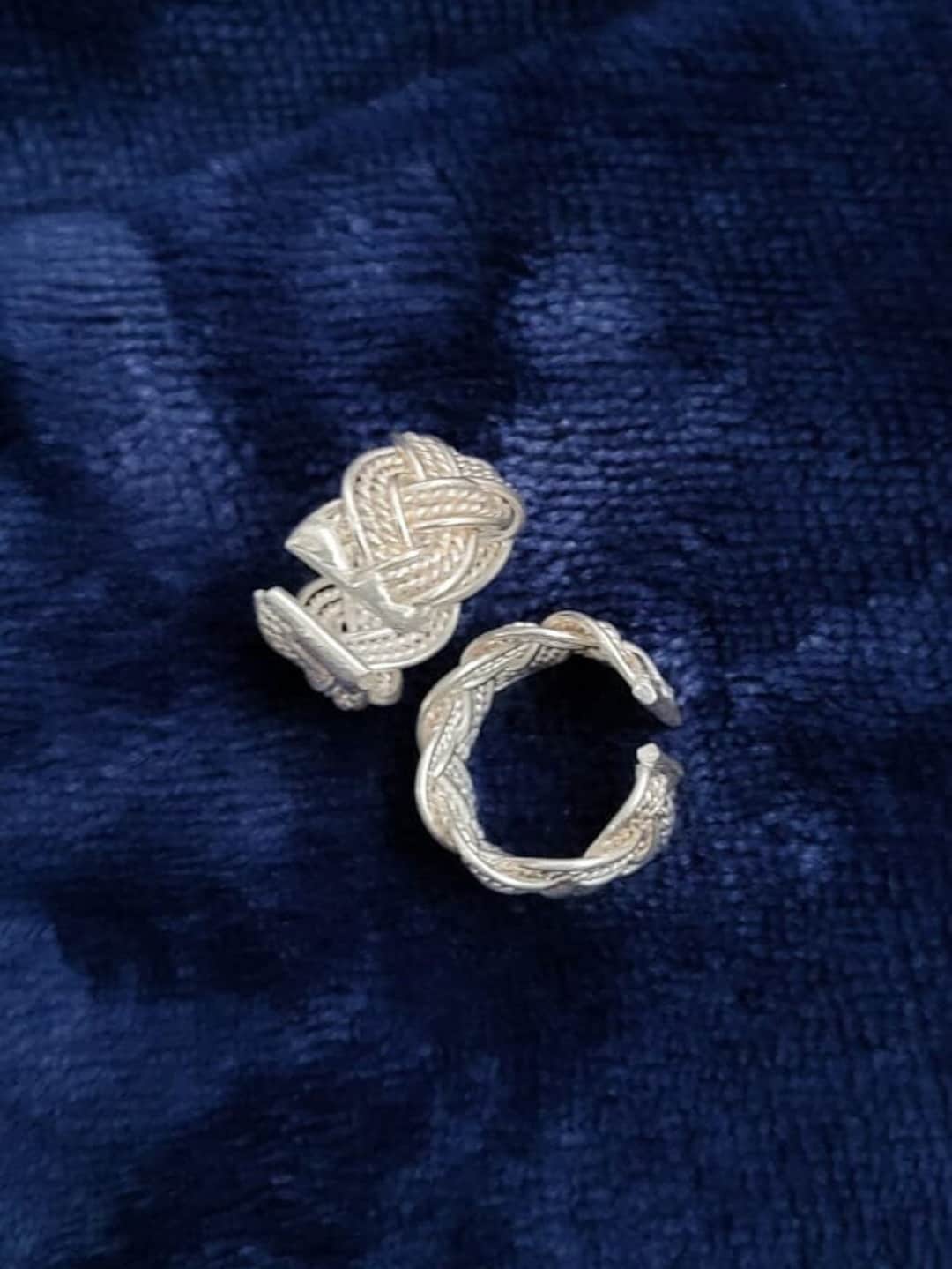 Pure Silver Toe Ring adjustable Silver Bichiya for Women and Etsy UK