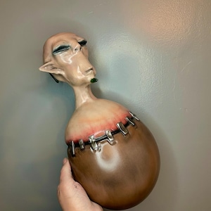 Handmade Kamaro’s Mask - Zelda Majora’s Mask - 3D Printed, Painted & Airbrushed