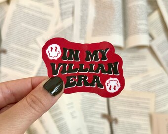 In My Villian Era Sticker | Dark Romance Sticker | Smut Sticker