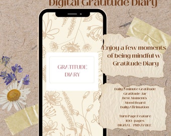 Glow in Gratitude: Digital Journal