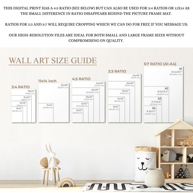 Woodland Nursery Print Set 6, Woodland Nursery Gift, Woodland Nursery