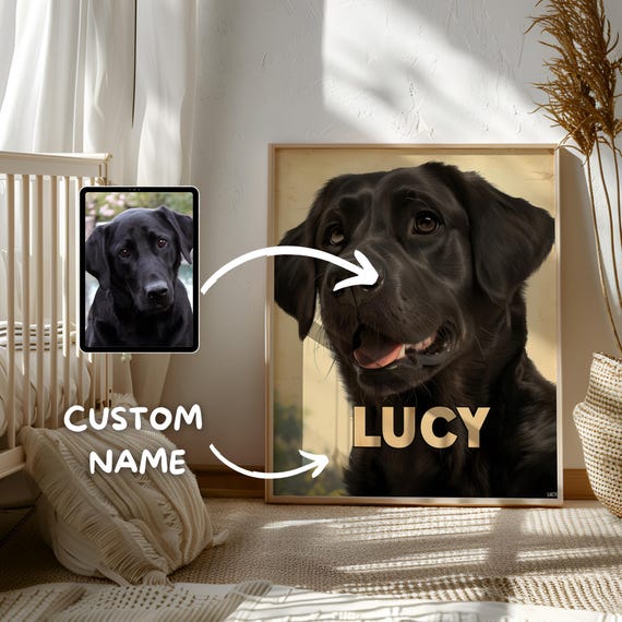Cartoon Dog Portrait, Pet Cartoon, Cartoon Pet Portrait, Mother's Day, Cat Cartoon, Dog Cartoon, Pet Portrait, Cartoon Pet