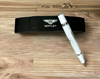 Bentley OEM Kugelschreiber weiß mit Etui