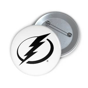 Tampa Bay Lightning Badge | Tampa Bay Lightning Pin | Tampa Bay Lightning | Cute Lightning Pin | Tampa Bay