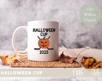 Halloween Cup Game 2023 Tournament Tshirt and Mug SVG
