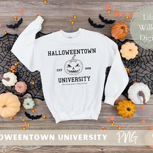Halloweentown University Pumpkin Tshirt and Sweatshirt SVG