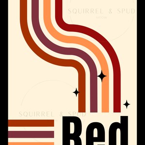 Colour Poster - Digital File - Digital Print Wall Art