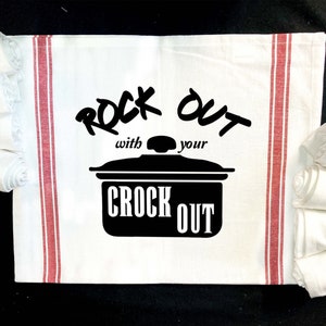 Handprinted Kitchen Towel