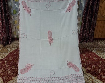 Christmas Gifts, cashmere Pashmina Scarves Shawl, Luxury Indian Embroidery Wrap, Hand Embroidered Shawl, Exclusive Shawl,