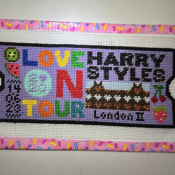 Harry Styles Love On Tour Nadelspitze Canvas