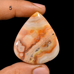 Natural Crazy Lace Agate Cabochon, Loose Gemstone, Crazy Lace Crystal, Crazy Lace Gemstone, Jewelry Making Stone, Gift For Her image 6