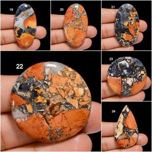 Natural Maligano Jasper Cabochon Good Quality Maligano Jasper Gemstone Polished Jasper Stone Maligano Jasper Crystal Maligano as picture image 3