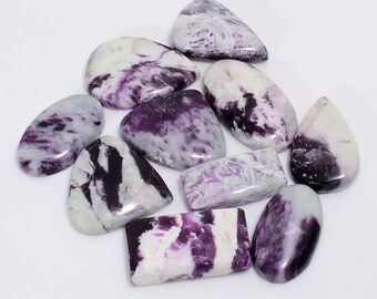 Natural Kemmererite Gemstone Lot 10 Pieces Kemmererite Crystal Lot 21X15 24X13 mm Mix Shape Kemmererite Stone ( Kemmererite  As Picture