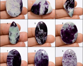 Kammererite Cabochon Loose Gemstone Natural Kammererite Gemstone For Making Jewelry & Gift For Her (As seen as picture )
