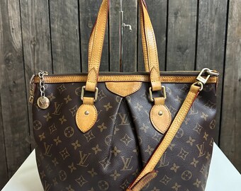 Louis Vuitton Palermo Pm Tote Zipper Strap Hand /Shoulder Bag