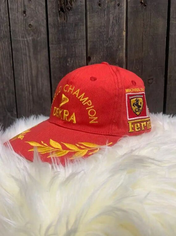 Casquette Ferrari Vintage Michael Schumacher 1998 - F1 - Rare