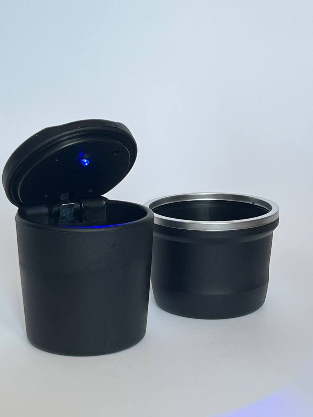 Car Cup Holder Ashtray With LED Light Stylish Smoke Cup Etsy