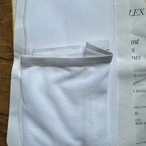Collant Nylon Vintage RHT Pantyhose Valderau Blanc image 4