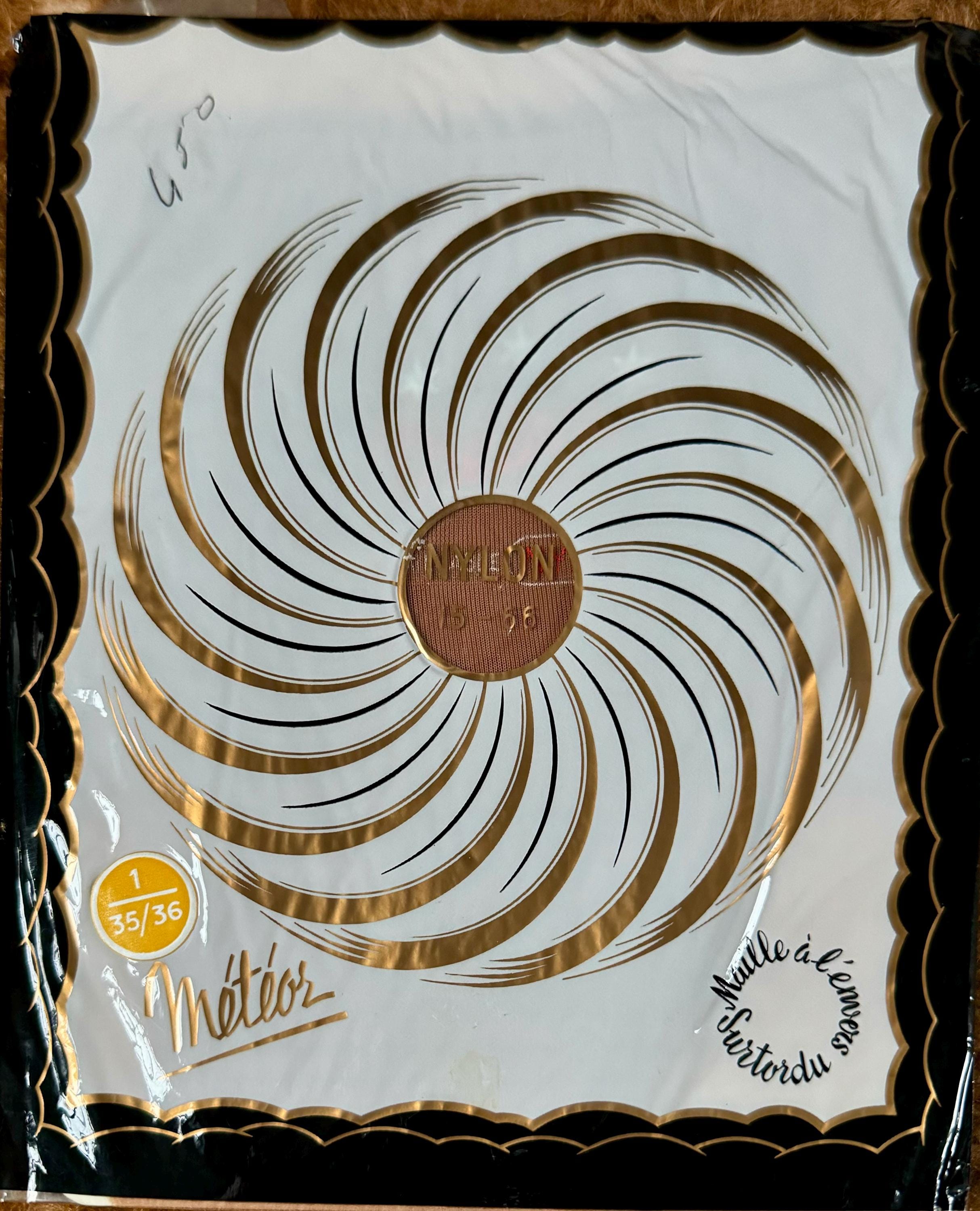 Bas Nylon à Coutures Sortilège 10 Deniers - Couleur Vison (marron) - Taille 3 - Neuf Avec étiquettes