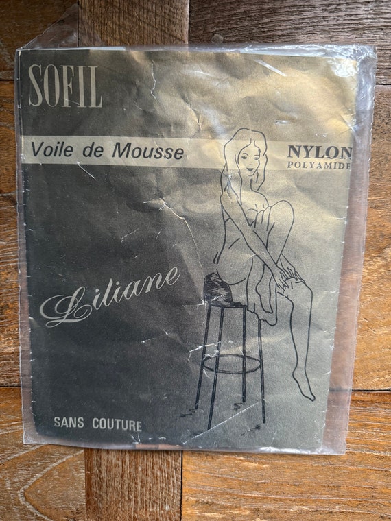 Bas Nylon Vintage Chair  RHT Stockings Sofil - image 1
