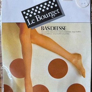 Vintage Nylon Suspender Belt RHT Stockings Le Bourget Déesse