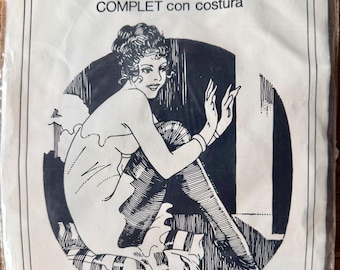 Vintage Couture Glory Folies Nylon Pantyhose