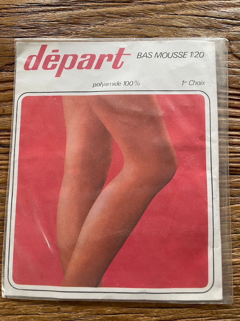 Vintage RHT Nylon Stockings Reinforced Soles Depart Stockings image 1