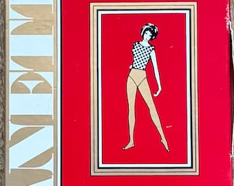 Meia-calça vintage RHT Voile IBICI Janette