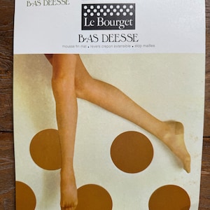 Vintage Nylon Suspender Belt RHT Stockings Le Bourget Déesse
