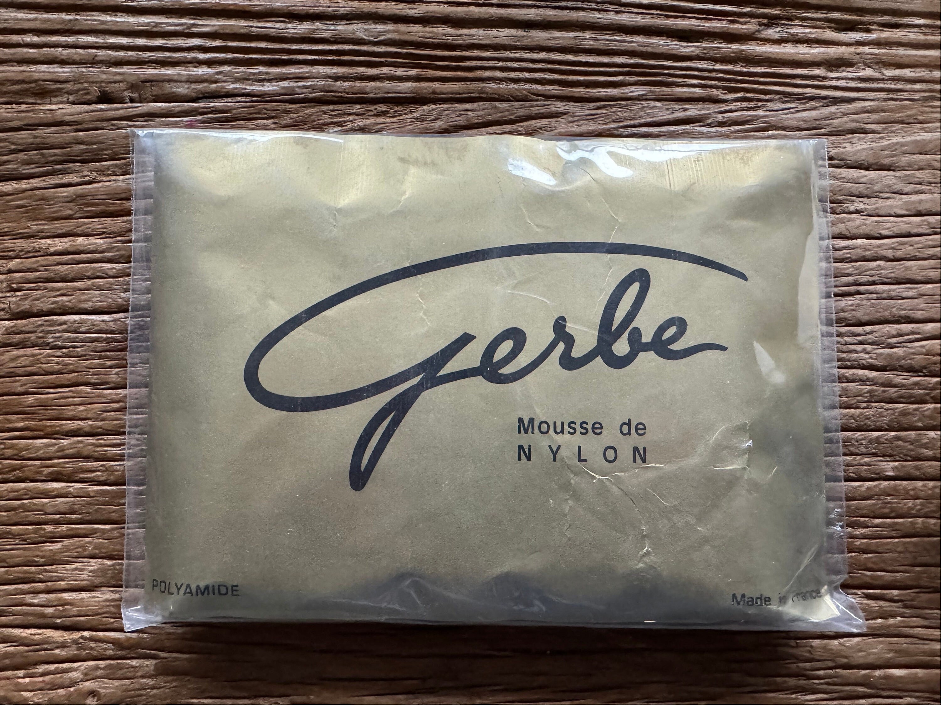 Vintage Couture Black Nylon Stockings Gerbe Stockings