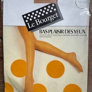 Vintage Nylon Stockings Le Bourget Pleasure for the Eyes