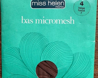 Vintage Micromesh nylon kousen RHT kousen Miss Helen