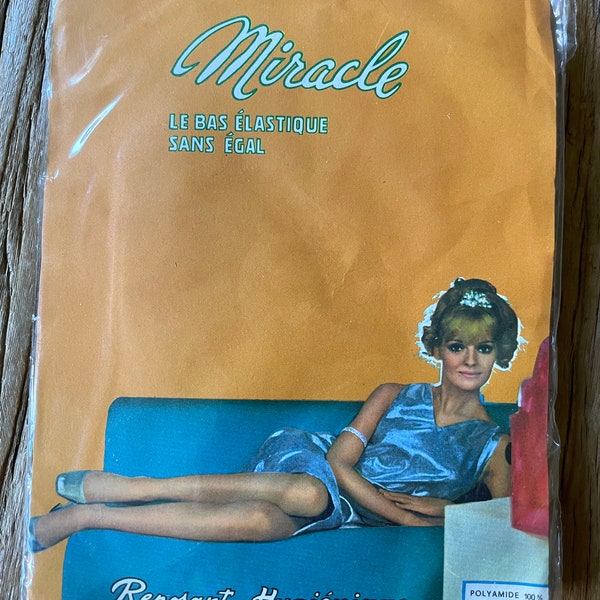 Bas Nylon Vintage RHT Stockings Miracle