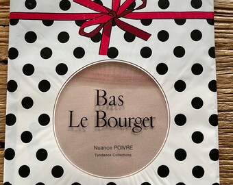 Bas Nylon Vintage RHT Gris Stockings Le Bourget