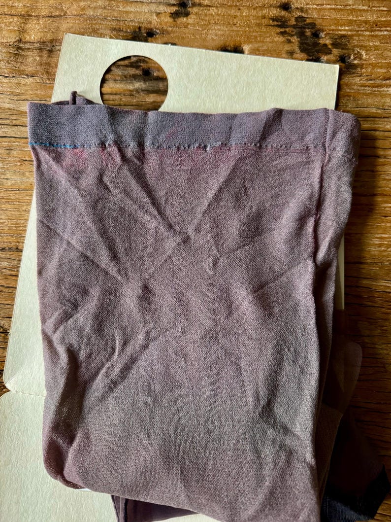 Bas Nylon Balux Avec Couture - Taille 1, Coloris Marron - Occasion Très Bon État
