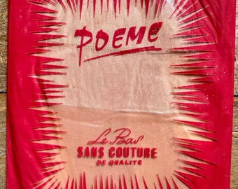 Vintage 100% Nylon Stockings Dream Poem