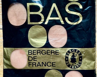 Vintage RHT Nylonstrümpfe Bergère de France