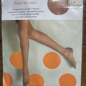 Vintage Nylon RHT Stockings Le Bourget Pleasure for the Eyes