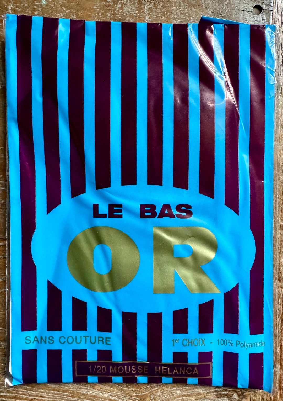 Bas Nylon Vintage à Coutures DL CHAIR T3 - Keyhole Stockings - Made In France